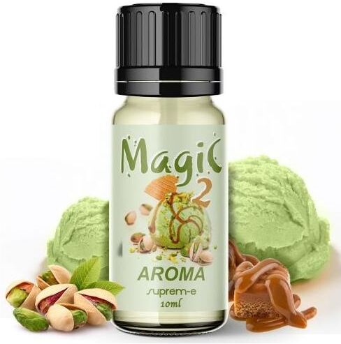 Suprem-e Magic 2 Liquido 10ml Aroma Pistacchio E Caramello Suprem-e Magic 2 Liquido 10ml Aroma Pistacchio E Caramello
