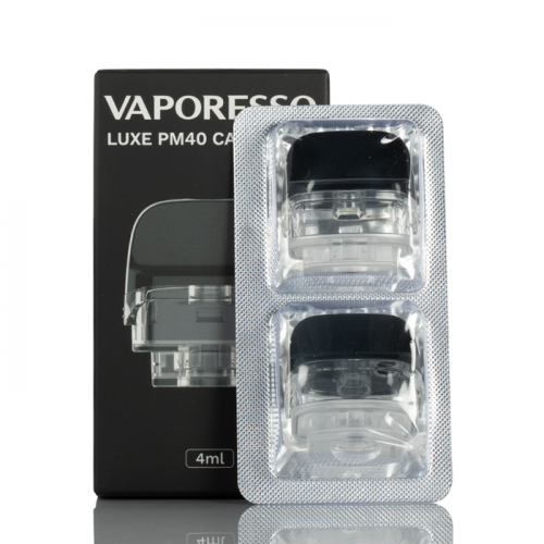 Vaporesso Luxe Pm40 Pod Cartuccia Ricambio Vuota Senza Coil 4 Ml - 2 Pezzi