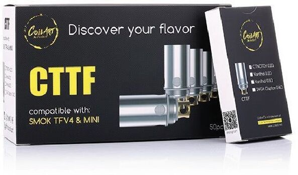 Coilart Resistenza Cttf Clapton - 5 Pezzi Coilart Resistenza Cttf Clapton - 5 Pezzi