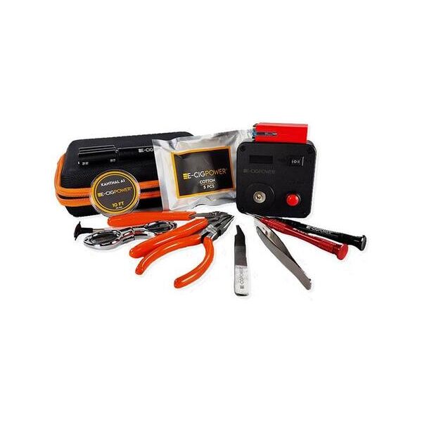 e-cig power tool kit master strumenti per rigenerare