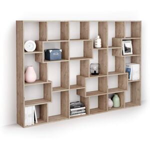 Mobili Fiver Libreria M Iacopo (160,8 X 236,4 cm), Quercia