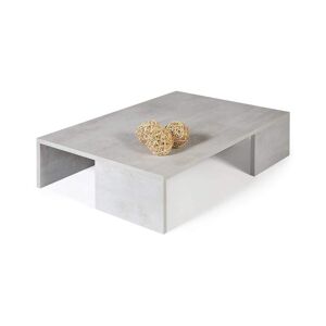 Mobili Fiver Tavolino da salotto, Rachele, Grigio Cemento