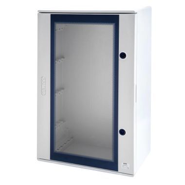 Gewiss Quadro Poliestere Porta Trasparente Munita Di Serratura - 800x1060x350 - Ip66 -