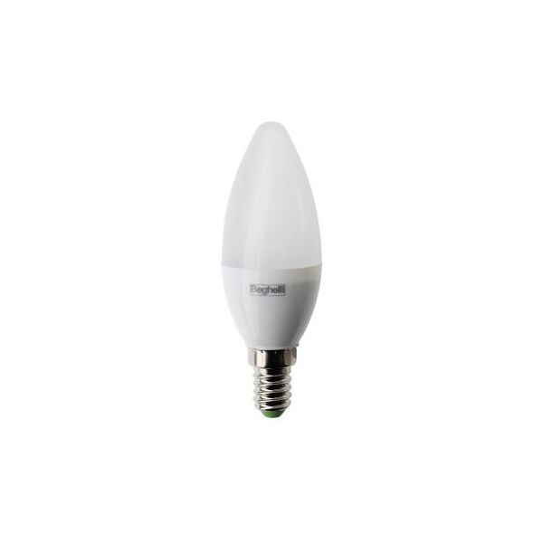 beghelli lampada oliva saving led e14 3,5w 3000k luce calda