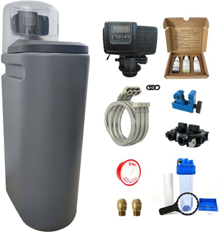 Pentair - Addolcitore d'acqua 25L Fleck 5600 SXT completo di Pentair - Addolcitore d'acqua 25L Fleck 5600 SXT completo di