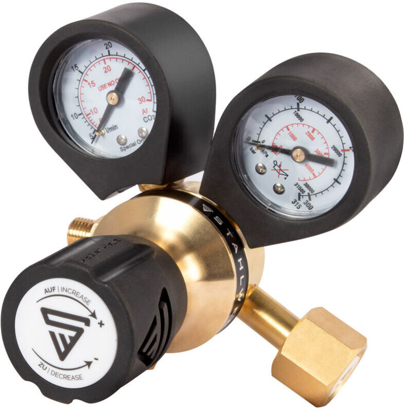 STAHLWERK Riduttore di pressione per ARGON / CO2 / gas misto / gas protettivo STAHLWERK Riduttore di pressione per ARGON / CO2 / gas misto / gas protettivo