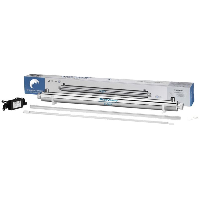 Purewave - sterilizzatore acqua UV di 25W lampadina Philips 1,8 m3/h