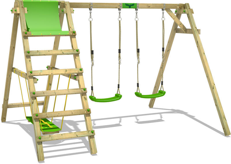 Fatmoose Altalena JollyJade Wave XXL Altalena con tavola da surf - Fatmoose Fatmoose Altalena JollyJade Wave XXL Altalena con tavola da surf - Fatmoose