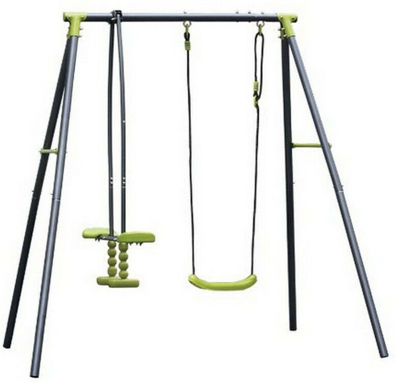 Tuttotop - Altalena per bambini da giardino due posti con cavalluccio e Tuttotop - Altalena per bambini da giardino due posti con cavalluccio e