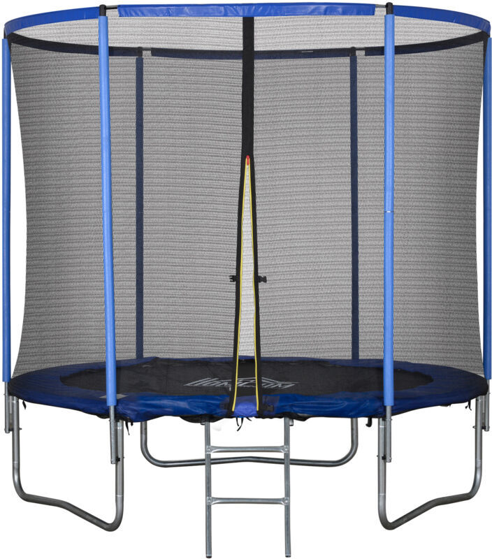 HOMCOM Tappeto Elastico per Bambini e Adulti con Rete e Bordo HOMCOM Tappeto Elastico per Bambini e Adulti con Rete e Bordo