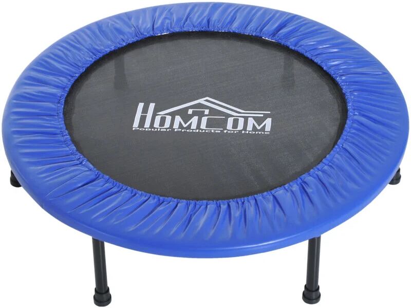 HOMCOM Trampolino Elastico per Fitness 30 Molle in PP, PVC, ?91x22.5cm - Homcom