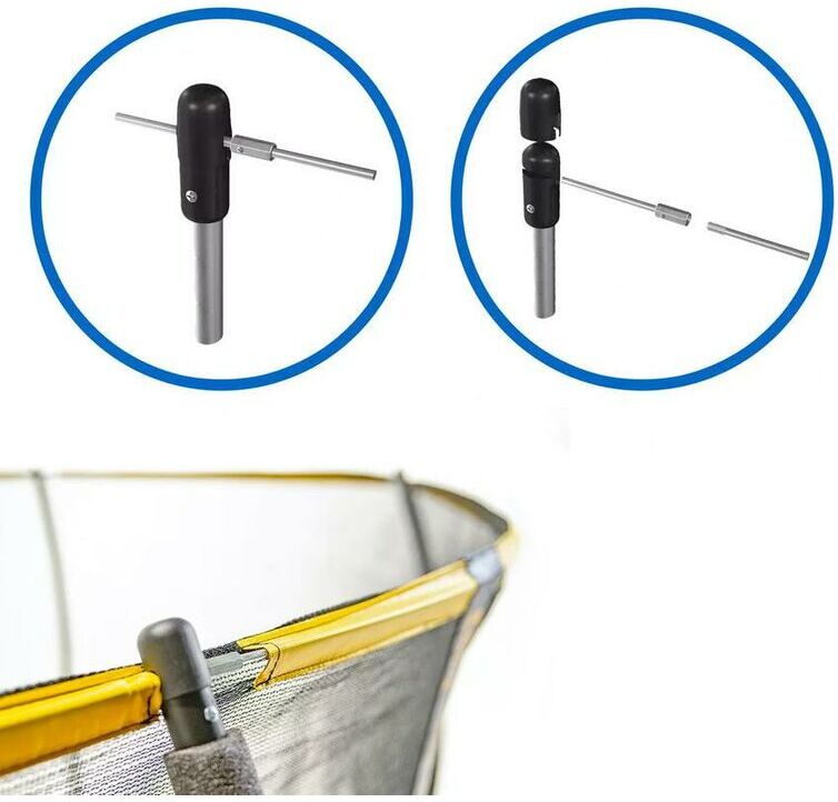 JP PRINCE Tappeto Elastico da giardino da 3 metri con rete interna integrata JP PRINCE Tappeto Elastico da giardino da 3 metri con rete interna integrata