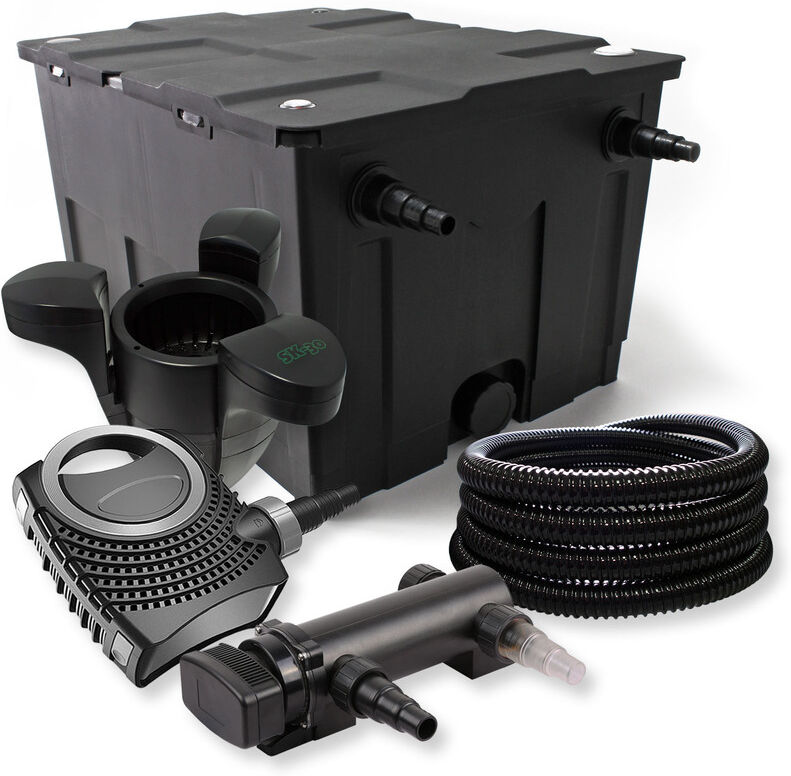 Wiltec - Set di filtri a 1 camera SunSun 60000 l 18W UVC Depuratore per Wiltec - Set di filtri a 1 camera SunSun 60000 l 18W UVC Depuratore per