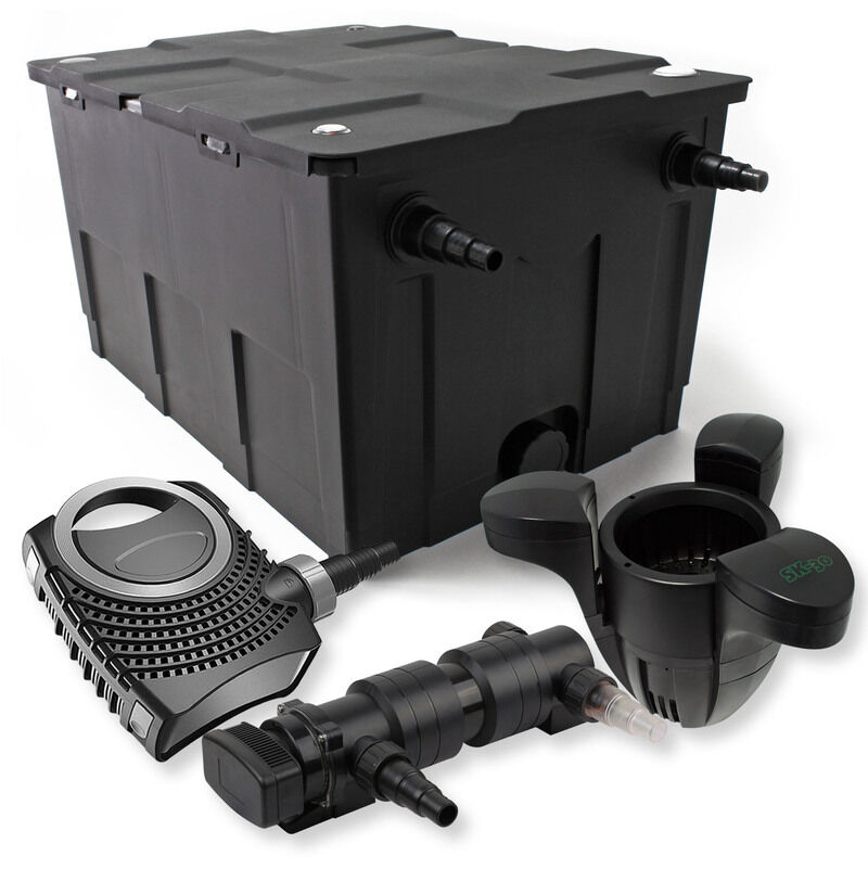 Wiltec - SunSun 1-Camera Set per il filtro 60000l 24W UVC 6er