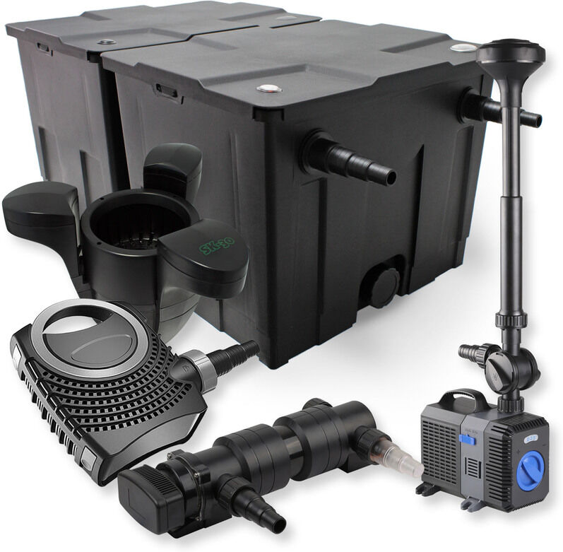 Wiltec - SunSun 2-CameraSet per il filtro 60000l 24W UVC 6er Depuratore Wiltec - SunSun 2-CameraSet per il filtro 60000l 24W UVC 6er Depuratore