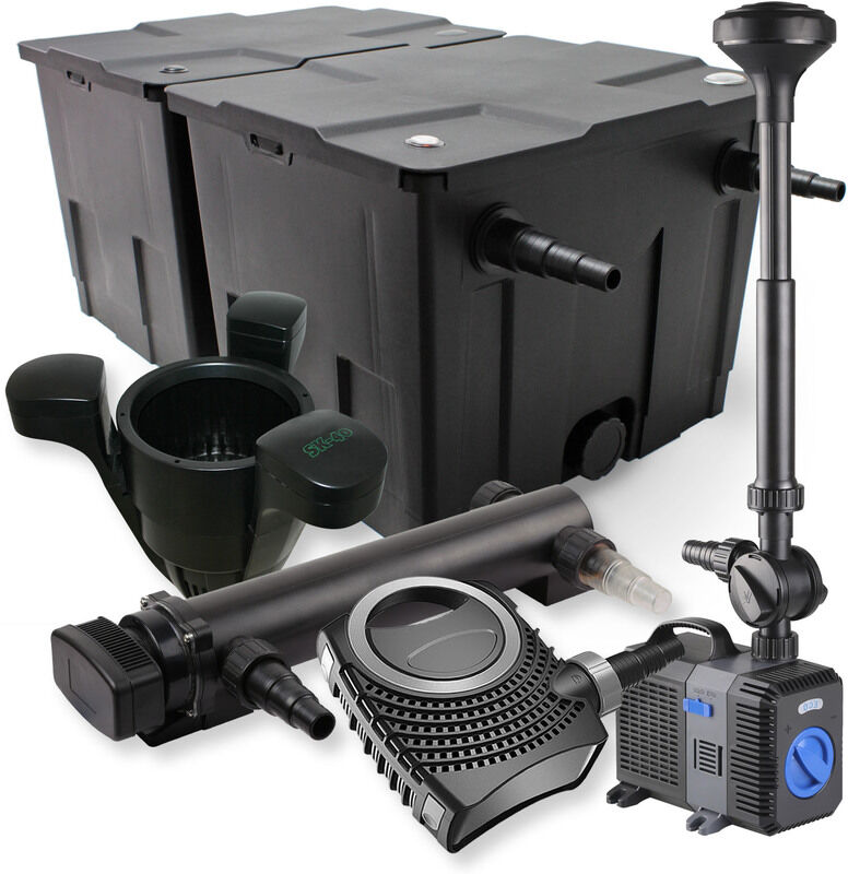 Wiltec - SunSun 2-CameraSet per il filtro 60000l 24W UVC Depuratore per Wiltec - SunSun 2-CameraSet per il filtro 60000l 24W UVC Depuratore per