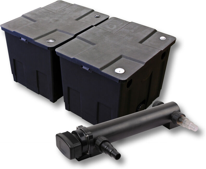 Wiltec - SunSun 2-CameraSet per il filtro 60000l 24W UVC Depuratore per Wiltec - SunSun 2-CameraSet per il filtro 60000l 24W UVC Depuratore per