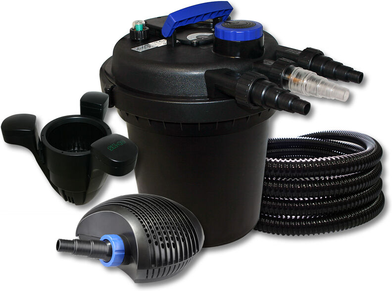 Wiltec - Filtro a pressione per stagni 10000l 11W UVC 40W ECO Pompa 25m Wiltec - Filtro a pressione per stagni 10000l 11W UVC 40W ECO Pompa 25m