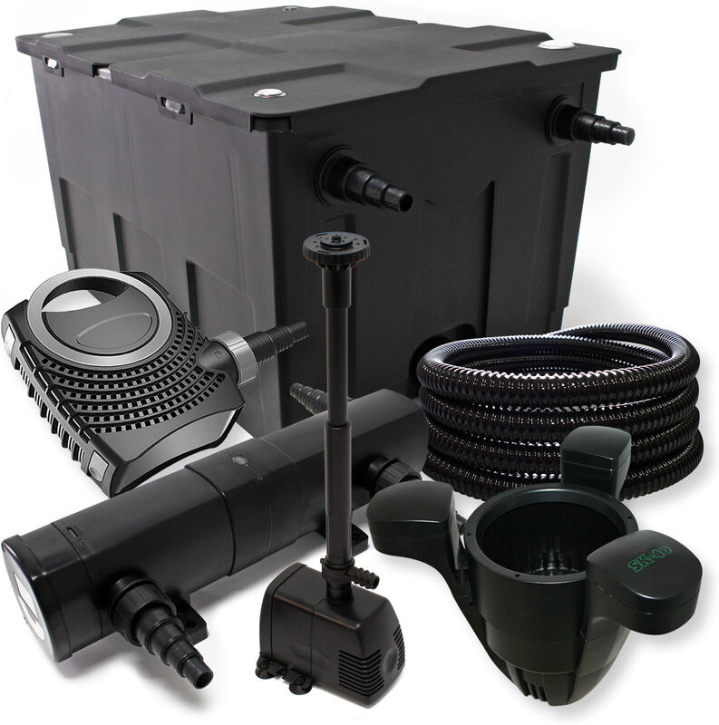 Wiltec - Il set filto bio 60000l SuperEco Pompa 25m Tubo 24W UVC Wiltec - Il set filto bio 60000l SuperEco Pompa 25m Tubo 24W UVC