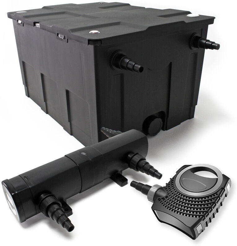 Wiltec - Il set filto bio 60000l 36W UVC Depuratore per stagni 80W Wiltec - Il set filto bio 60000l 36W UVC Depuratore per stagni 80W