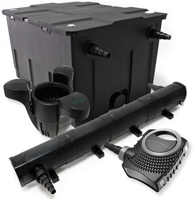 WILTEC Il set filto bio 60000l 72W UVC Depuratore per stagni 80W Pompa per WILTEC Il set filto bio 60000l 72W UVC Depuratore per stagni 80W Pompa per