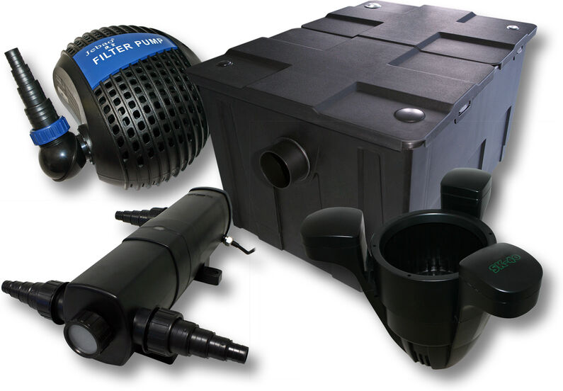 Wiltec - Il set filto bio 60000l 72W UVC Depuratore per stagni 80W Wiltec - Il set filto bio 60000l 72W UVC Depuratore per stagni 80W