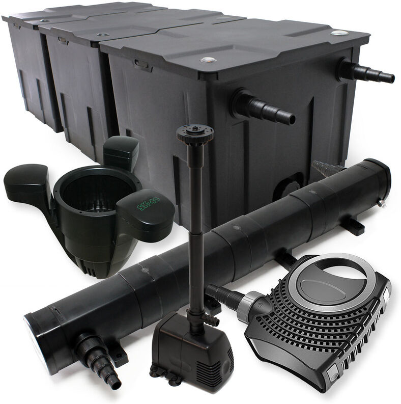 Wiltec - Il set filto bio 90000l 72W UVC Depuratore per stagni 80W Wiltec - Il set filto bio 90000l 72W UVC Depuratore per stagni 80W