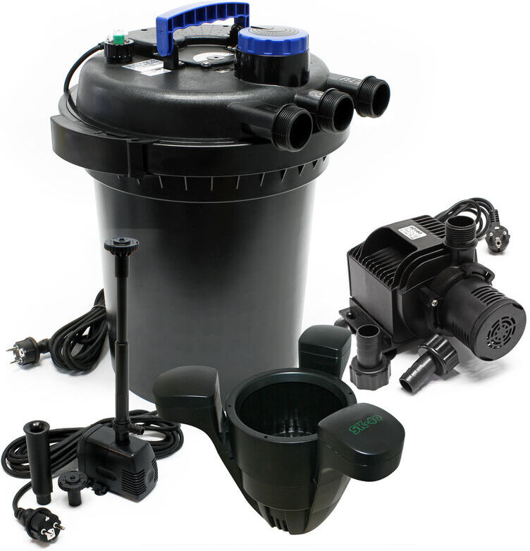 Wiltec - Set filtro bio per stagni 12000l SuperEco 80W Pompa 36W UVC Wiltec - Set filtro bio per stagni 12000l SuperEco 80W Pompa 36W UVC