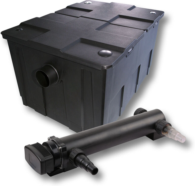 Wiltec - Set di filtri a una camera SunSun per stagni da 60.000 l Wiltec - Set di filtri a una camera SunSun per stagni da 60.000 l