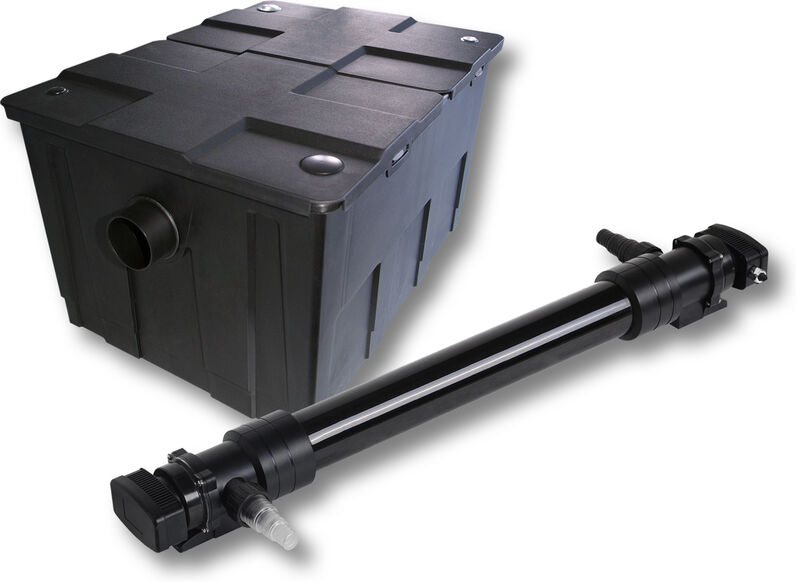 Wiltec - Set di filtri a una camera SunSun per stagni da 60.000 l Wiltec - Set di filtri a una camera SunSun per stagni da 60.000 l