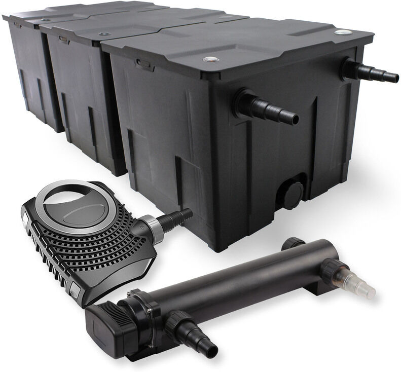 Wiltec - SunSun 3-CameraSet per il filtro 90000l 36W UVC 6er Depuratore Wiltec - SunSun 3-CameraSet per il filtro 90000l 36W UVC 6er Depuratore