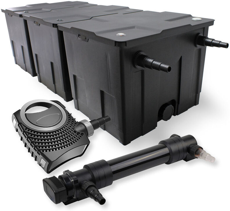 Wiltec - SunSun 3-CameraSet per il filtro 90000l 72W UVC 6er Depuratore Wiltec - SunSun 3-CameraSet per il filtro 90000l 72W UVC 6er Depuratore