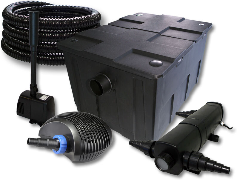 Wiltec - SunSun Set per il filtro 60000l 24W Depuratore per stagni 40W Wiltec - SunSun Set per il filtro 60000l 24W Depuratore per stagni 40W