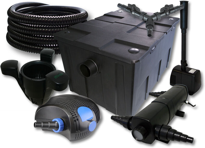 Wiltec - SunSun Set per il filtro 60000l 36W Depuratore per stagni 100W Wiltec - SunSun Set per il filtro 60000l 36W Depuratore per stagni 100W