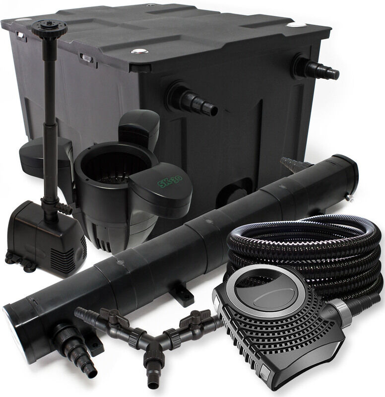 Wiltec - SunSun Set per il filtro 60000l 72W Depuratore per stagni 70W Wiltec - SunSun Set per il filtro 60000l 72W Depuratore per stagni 70W