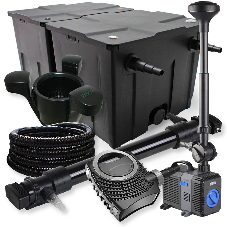 Wiltec - SunSun Set per stagni 60000l 72W UV depuratore per stagni 80W Wiltec - SunSun Set per stagni 60000l 72W UV depuratore per stagni 80W