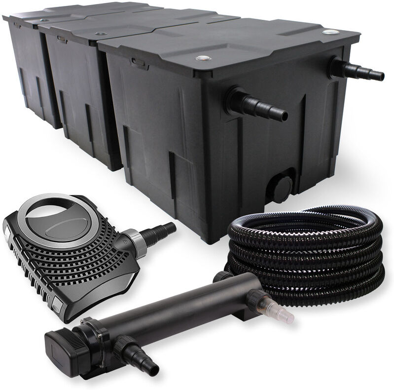 Wiltec - SunSun Set per stagni 90000l 24W UVC 3er-depuratore per stagni Wiltec - SunSun Set per stagni 90000l 24W UVC 3er-depuratore per stagni