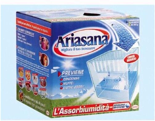 EAC Sali assorbiumidita' Ariasana in vaschetta con 2 ricariche Conf. 6 Pz EAC Sali assorbiumidita' Ariasana in vaschetta con 2 ricariche Conf. 6 Pz