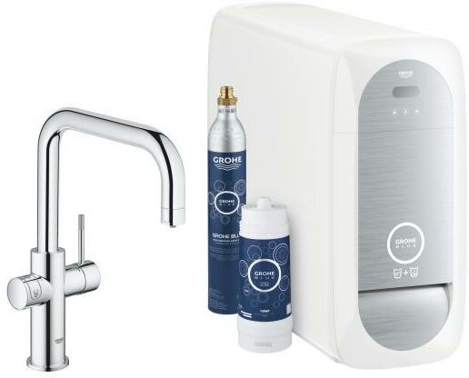 Grohe Bocchetta Grohe Blue Home U Starter Kit 31456 Miscelatore monocomando Grohe Bocchetta Grohe Blue Home U Starter Kit 31456 Miscelatore monocomando