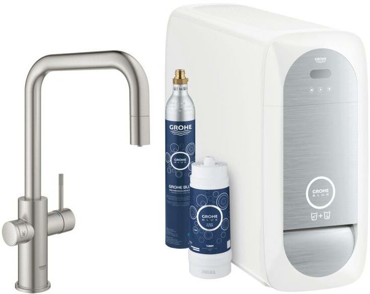 Grohe Bocchetta Grohe Blue Home U Starter Kit 31543 Miscelatore monocomando Grohe Bocchetta Grohe Blue Home U Starter Kit 31543 Miscelatore monocomando