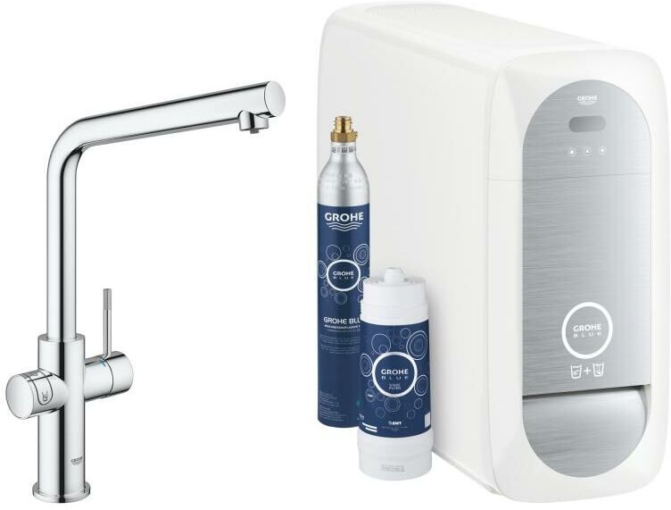 Grohe Blue Home L-spout Starter Kit 31454 Miscelatore monocomando per Grohe Blue Home L-spout Starter Kit 31454 Miscelatore monocomando per