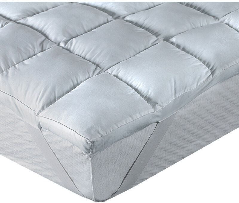 CLASSIC BLANC Topper in fibra Comfort Plus antiallergico 8 cm 90x190cm , Cama de 90 ,