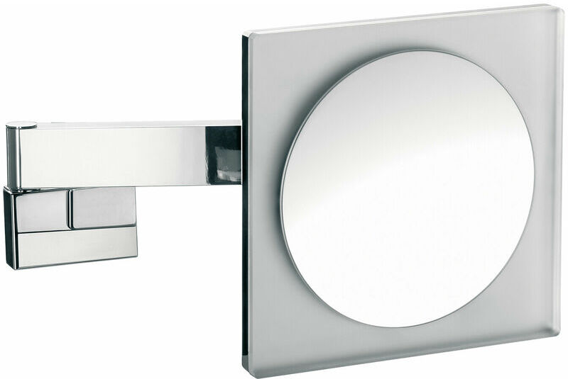 EMCO LED da barba e specchio cosmetico, ingrandimento 5x, angolare, LED ad EMCO LED da barba e specchio cosmetico, ingrandimento 5x, angolare, LED ad