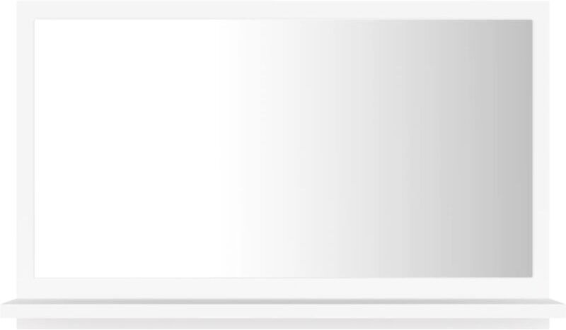 VIDAXL Specchio da Bagno Bianco 60x10,5x37 cm in Truciolato - Bianco - Vidaxl VIDAXL Specchio da Bagno Bianco 60x10,5x37 cm in Truciolato - Bianco - Vidaxl