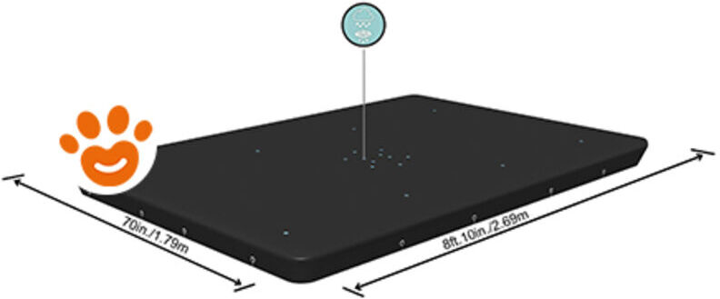 BESTWAY 58442 BESTWAY - TELO DI COPERTURA PER PISCINA RETTANGOLARE 282X196X84cm BESTWAY 58442 BESTWAY - TELO DI COPERTURA PER PISCINA RETTANGOLARE 282X196X84cm