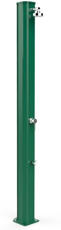 ARKEMA DESIGN - PRODOTTO MADE IN ITALY Doccia Big Jolly con lavapiedi Verde cm 18,5x20x229 CV-A320/6016 ARKEMA DESIGN - PRODOTTO MADE IN ITALY Doccia Big Jolly con lavapiedi Verde cm 18,5x20x229 CV-A320/6016