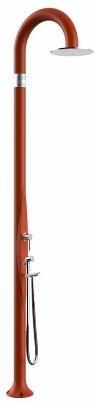 ARKEMA DESIGN - PRODOTTO MADE IN ITALY Doccia Arancione Funny Yin con Doccino cm 17x17x232 ARKEMA DESIGN ARKEMA DESIGN - PRODOTTO MADE IN ITALY Doccia Arancione Funny Yin con Doccino cm 17x17x232 ARKEMA DESIGN