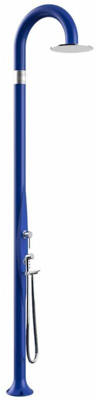 ARKEMA DESIGN - PRODOTTO MADE IN ITALY Doccia Funny Yin Blu con Doccino a mano cm 17x17x232 CV-T345/5002 ARKEMA DESIGN - PRODOTTO MADE IN ITALY Doccia Funny Yin Blu con Doccino a mano cm 17x17x232 CV-T345/5002