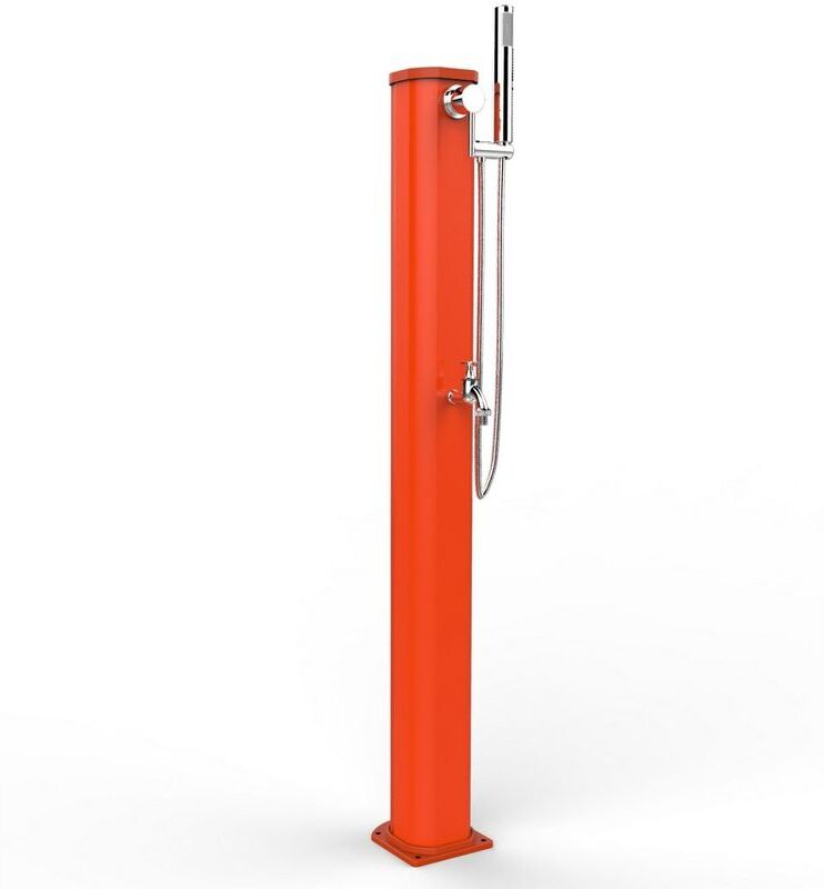 ARKEMA DESIGN - PRODOTTO MADE IN ITALY Doccia solare bassa Jolly Go Arancio cm 18,5x20x115 CV-JG180/2009 ARKEMA DESIGN - PRODOTTO MADE IN ITALY Doccia solare bassa Jolly Go Arancio cm 18,5x20x115 CV-JG180/2009