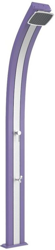 ARKEMA DESIGN - PRODOTTO MADE IN ITALY Doccia Solare Spring con lavapiedi Viola cm 26x12x224 CV-A120/4005-I ARKEMA DESIGN - PRODOTTO MADE IN ITALY Doccia Solare Spring con lavapiedi Viola cm 26x12x224 CV-A120/4005-I
